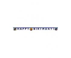 Proco PR86856 Guirlande Happy Birthday de Spiderman 2 m Taille unique Multicolore