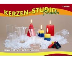 Creato Bougie Coulée Set Jumbo, 10 Formes 45–93 mm