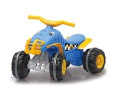 Jamara - 460575 - Toboggan Little Quad - en Plastique Robuste - Attelage de remorque - Anneau en Caoutchouc Ultra adhérent sur Les Roues