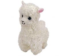 Ty - TY96316 - Beanie Babies - Peluche Lily le Lama 23 cm