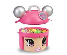 Pinypon - Mix & Max Neon Party, Conteneur avec 5 Figurines Exclusives pour Enfants de 4 à 8 ans (Famosa 700015210)