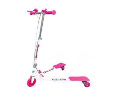 OZBOZZ Trottinette Ciseaux Blanc/Rose