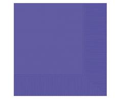Amscan International 52220–106 Neuf Serviettes de Table en Violet 40 cm