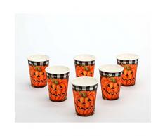 Creative Halloween Papier Fête Tasses (Lot de 6)