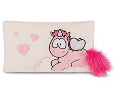 NICI 44367 Coussin rectangulaire Licorne en Peluche Pink Harmony 43 x 25 cm, Rose
