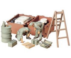 Tamiya maquette - 35180 - Mecaniciens Allemands