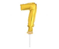 Unique Party Décoration pour gâteau 57267 doré