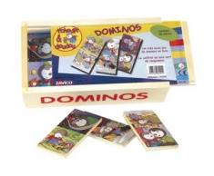 JeuJura - 4561 - Jouet en bois - Dominos Tchoupi