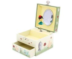 Ulysse Couleurs dEnfance- Coffre à Bijoux Musical, 9538