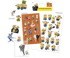 Papier projets 01.70.31.004 Despicable Me 3 Assortiment Lot Autocollant