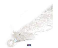 Folat Lot de 2 serpentins à Lancer Blancs en Forme de lanceurs Magic Streamers pour décoration de Table et de fête pour Mariage, Anniversaire, fête, Silvester et jubilé