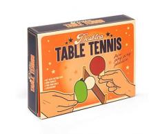 Novelty- Jeu Tennis de Table de Bureau, DESTEN, Multicolore