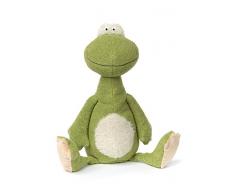 sigikid Beasts Peluche pour Adultes et Enfants 38923 Grenouille Grand Modèle Ach Good! Vert