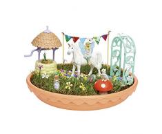 TOMY- My Fairy Garden Licorne Jardin à Faire Pousser pour Enfant Idée de Cadeau, Mini Figurine Fée, Jouet partir de 4 Ans+, E72906FR, Multicolore