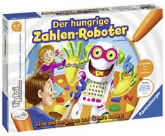 Ravensburger 00706 – tiptoi Jeu des Chiffres Affamé de Robot
