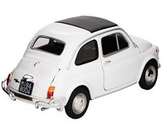 Welly 18009 Véhicule Miniature Fiat Nuova 500 Maquette 1957 en métal Blanc