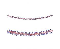 Widmann Sancto USA Guirlande Accessoire déguisement fête 2m