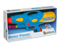 alldoro 60100 Pistolet à Eau Bleu 45 cm avec réservoir 1000 ML de réservoir deau deau jusquà 8 m