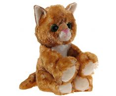 Heunec - 2045393 - Peluche - Glitter-kitty - Chaton Or - 20 Cm