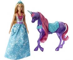 Barbie Mattel fpl89 Dream Topia Poupée Barbie & Licorne