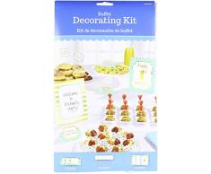 Amscan International 410048 Vaisselle de Boisson et ACC, Buffet Decorationso kit 1er Anniversaire Bleu