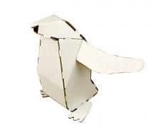 FUNNYPAPER Funny Paper 78224 Tirelire en Papier recyclé Motif Pingouin Marron