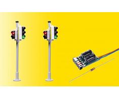 Viessmann 5095 H0 signalisation avec Piétons déporté et LED Véhicule, Lot de 2