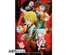 ABYstyle - The Seven Deadly Sins - Poster - Figurines (91,5 x 61)
