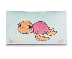 NICI 43404 Sealina Coussin rectangulaire Bleu Clair 43 x 25 cm