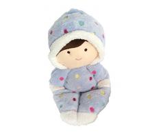 Neo Toys- Poupée bouillotte Bébé Garçon, 200502, Bleu