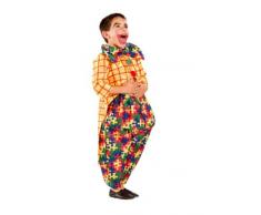 Cesar - L585-003 - Costumes - Clown Puzzle Cintre - 3/5 ans