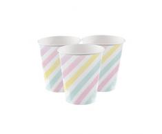 Creative Convertting 329301 Unicorn Sparkle Gobelet en papier 266 ml Multicolore