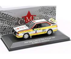 CMR- Voiture Miniature de Collection, WRC005, Blanc/Jaune/Rouge