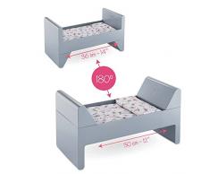 mon grand poupon Corolle - FRN87 - Lit évolutif pour poupon 30cm, 36cm et 42cm