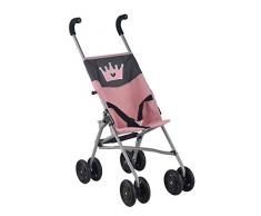 Kiddoo Jeux pour enfants - Poussette Gr Couronne Gris Rose