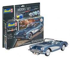 Revell Model Set- Corvette Roadster 1958 Voiture Maquette, 67037