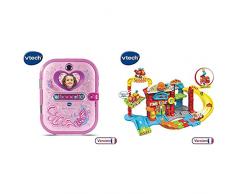 V Tech - KidiSecrets Selfie Music Rose & Tut B Maxi Caserne Pompier, 503905, Multi-Couleur