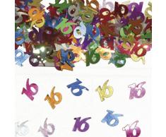 Folat Confettis de Table Motif Nombre