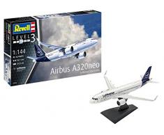 Revell Maquette davion Airbus A320 Neo, échelle 1 : 144, 03942, Blanc