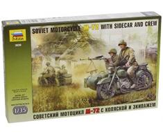 Zvezda - Z3639 - Maquette - Moto Soviétique M-72 - Echelle 1:35
