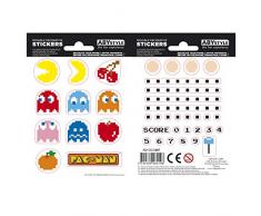 ABYstyle - PAC-MAN - Stickers - 16x11cm - Labyrinthe