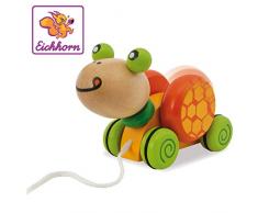Eichhorn -100005553 - Jouet à Tirer - Tortue - 15 cm