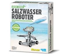 4M - 68554 - Jeu De Construction - Science Verte - Robot Propulsé Au Sel