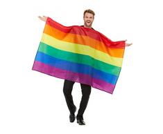 Smiffys 50978 Drapeau arc-en-ciel mixte adulte Multicolore Taille unique