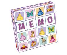 Tactic- Mémo Pretty, 55803, Multicolore - version anglaise