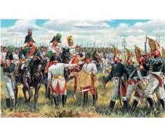 Italeri - I6037 - Maquette - Figurine - Etat-Major Autrichien / Russe - Echelle 1:72