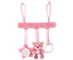 Lelly 25 cm Panther Accessoire en lit Simple boîte pour bébé (Rose/Marron)