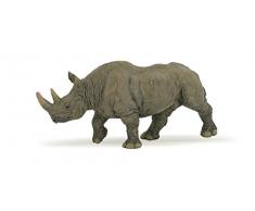 Papo - 50066 - Figurine - Animaux - Rhinocéros - Noir