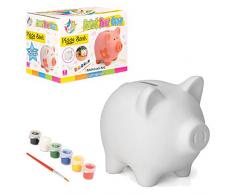 Made It! Fabriqué ! Tirelire Artisanat Kit de Peinture pour Enfants