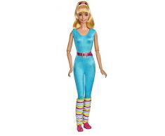 Disney Pixar Toy Story 4, Poupée Barbie Blonde de 29 cm en Tenue de Gym avec Jambières, Jouet pour Enfant, GFL78
